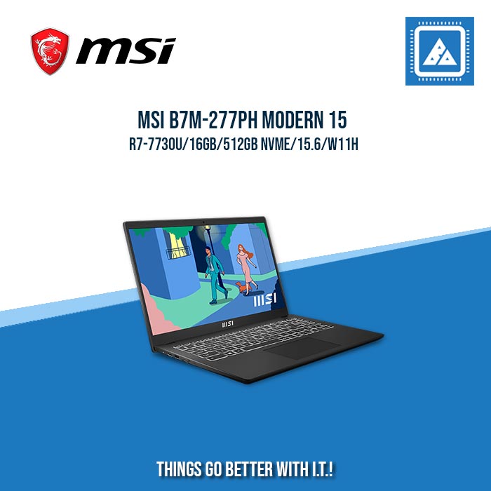MSI B7M-277PH MODERN 15 R7-7730U/16GB/512GB NVME | BEST FOR FREELANCER LAPTOP MSI B7M-277PH MODERN 15 R7-7730U/16GB/512GB NVME | BEST FOR FREELANCER LAPTOP